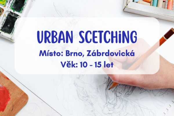 Dětský letní program: Urban Sketching