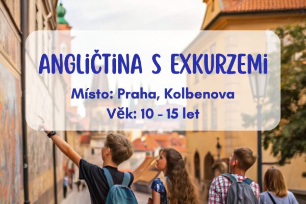 Dětský letní program: Angličtina s exkurzemi a pohybem