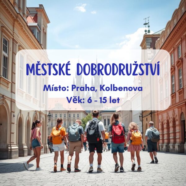Dětský letní program: Městské dobrodružství s angličtinou