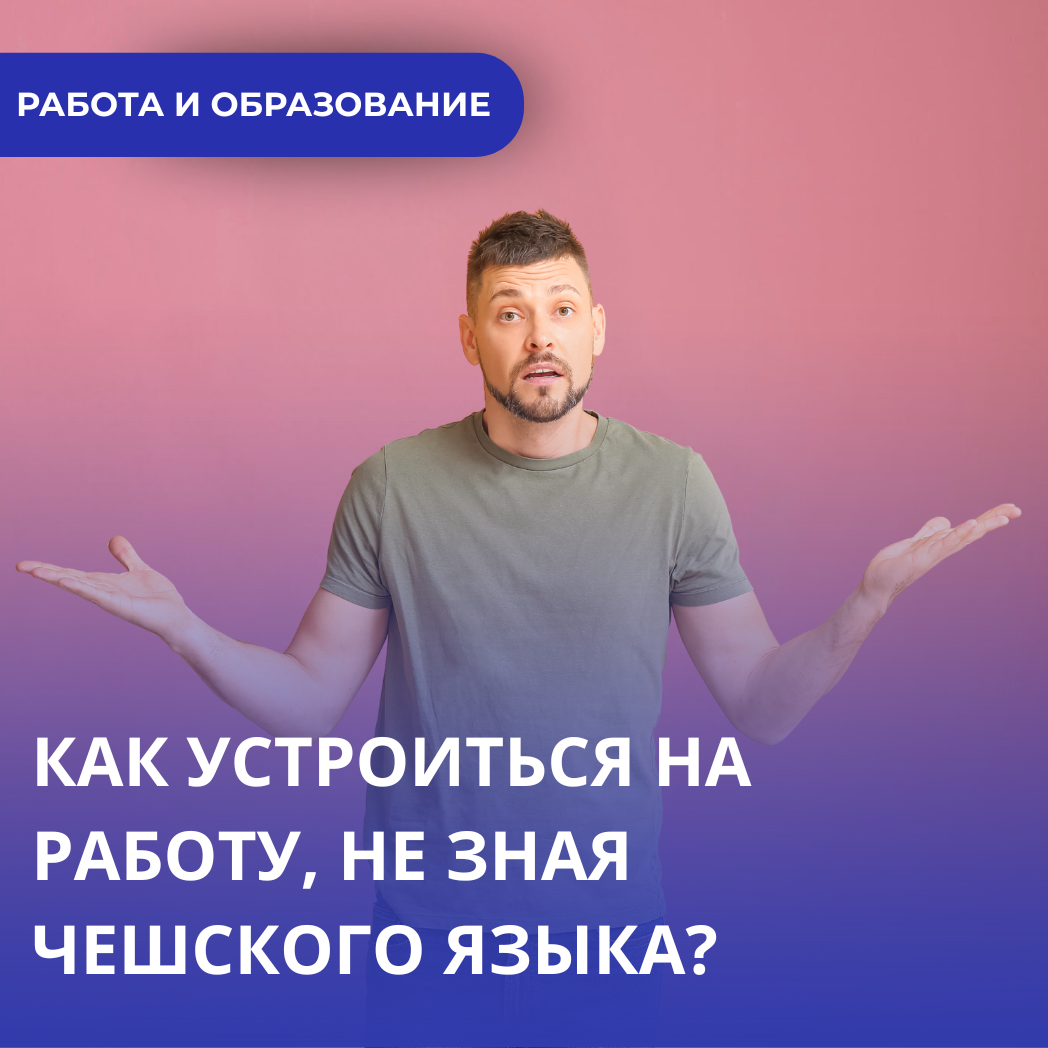 Як отримати роботу, не знаючи чеської мови?