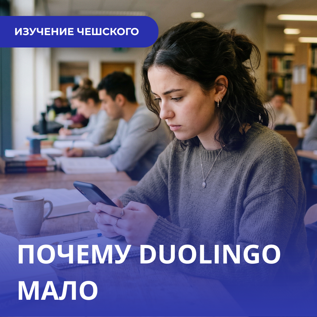 Почему Duolingo не хватит для овладения чешским языком?